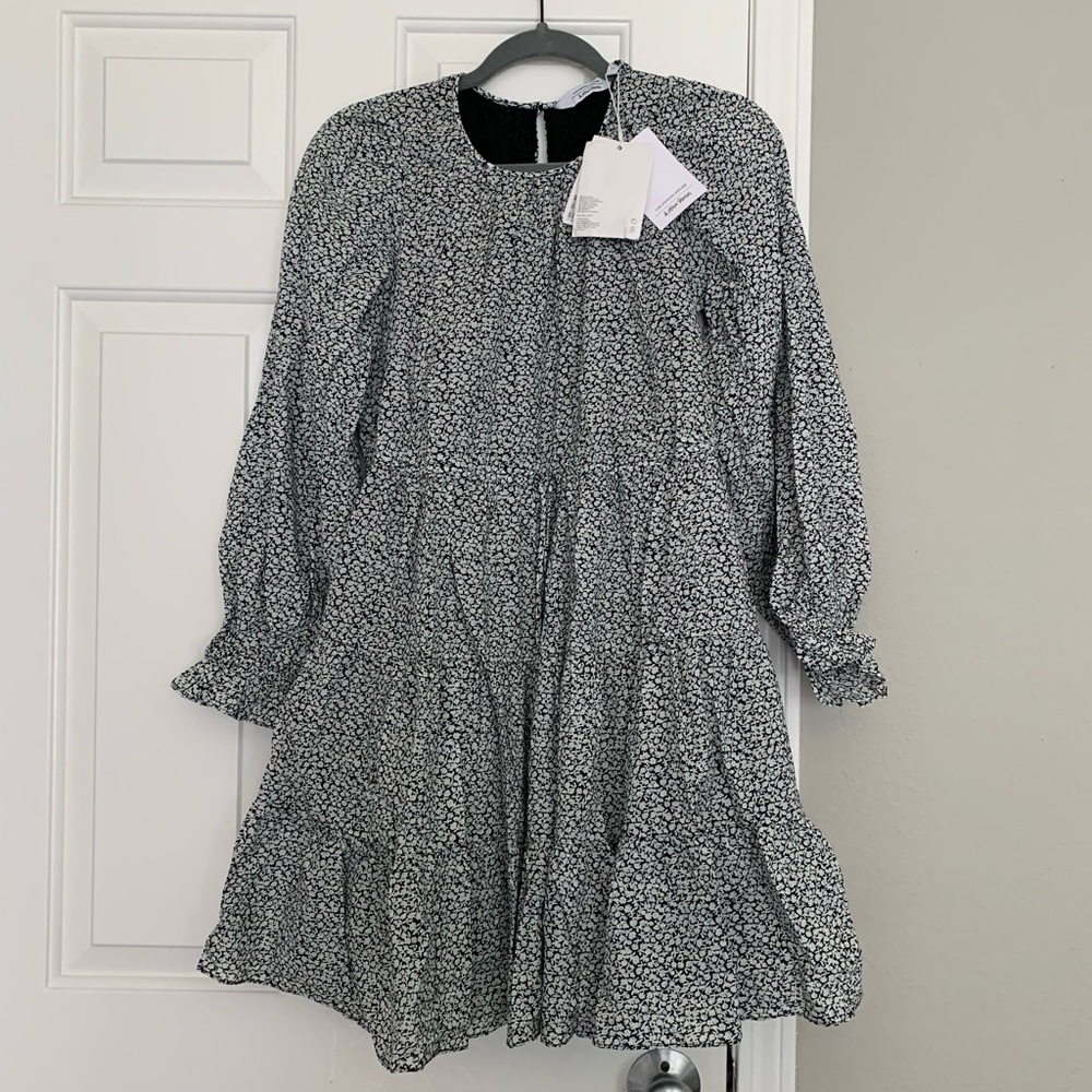 & other stories floral dress
